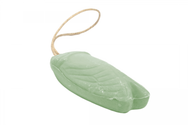 125g Cicada Soap On A Rope - Olive